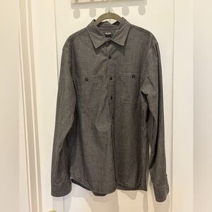 Todd Snyder Charcoal Button-Down Shirt